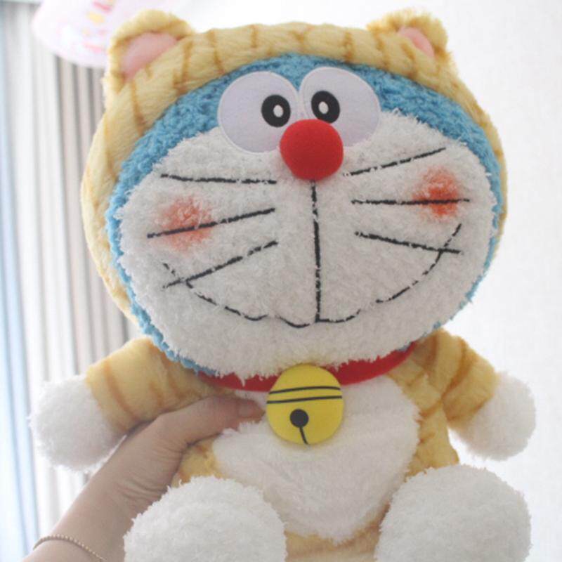 哆啦a梦公仔机器猫可爱变装老虎毛绒玩偶叮当猫抱枕娃娃生日礼物