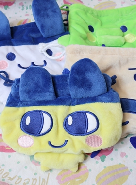 日本万代电子宠物拓麻歌子 二大爷咪咪吉大嘴吉 麻美吉抽口袋小包