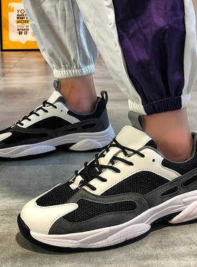 耐磨大码45帆布鞋男46春季网鞋男学生38码2026新款47老爹鞋男潮鞋