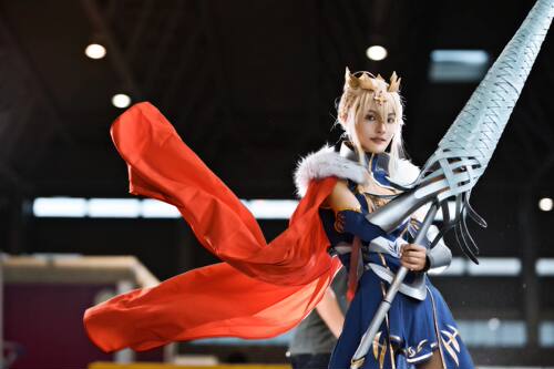 原力    FGO 枪阶 阿尔托莉雅 白枪呆 王冠圣枪 cos 道具 定做