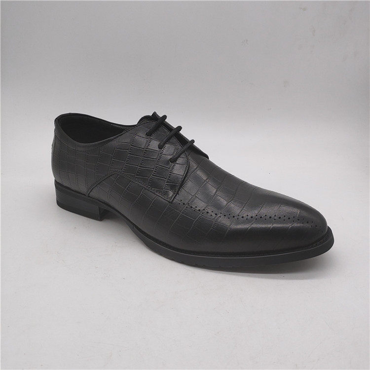 OVERSIZED 2020 AUTUMN NEW BRITISH STYLE BUSINESS FORMAL WEAR COMFORTABLE FASHION CASUAL COWHIDE LACE-UP MENS SHOES TREND