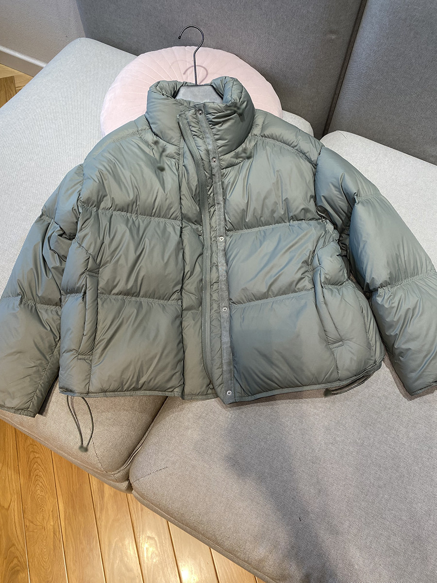 超柔空气感防钻绒ding白鹅绒羽绒服 19468