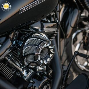 旋转切削空滤新款 哈雷运动者软尾滑翔改装 阿伦奈斯Arlenness