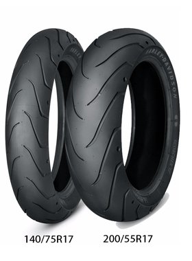 哈雷17前软尾肥仔原厂原装米其林 MICHELIN SCORCHER 11轮胎现货