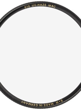 清货德国B+W 77mm 67/72/82/58/39/46 MRC-UV 多层镀镆UV滤镜铜环