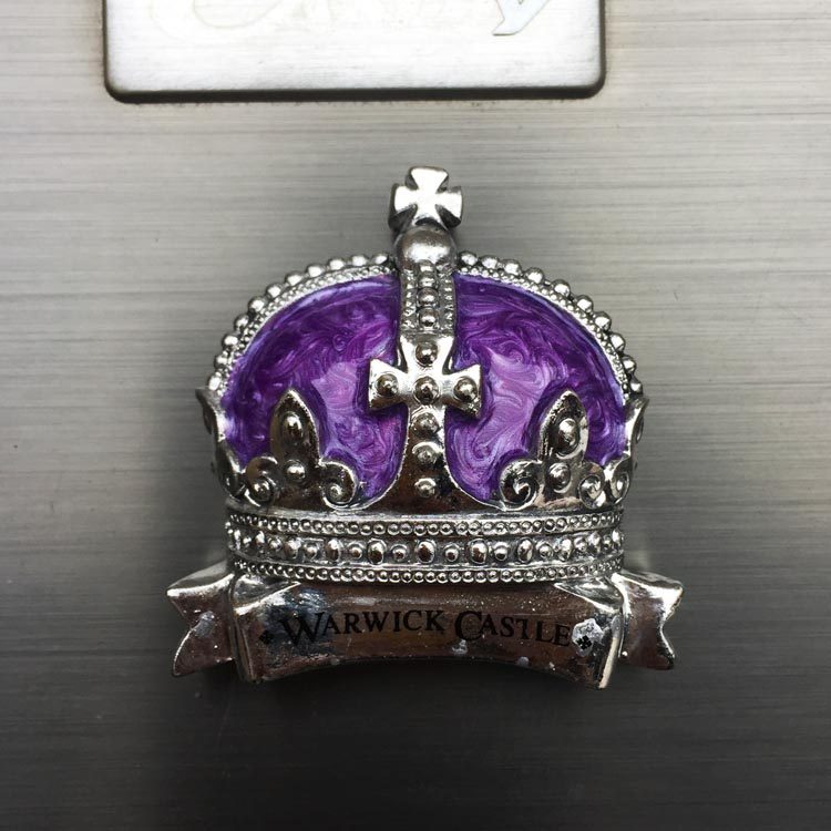 英国皇冠创意旅游纪念装饰工艺品留言贴树脂复古磁力贴冰箱贴礼物