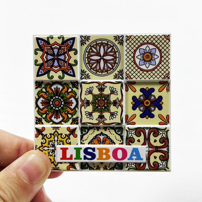 里斯本家居瓷砖冰箱贴磁贴小花砖