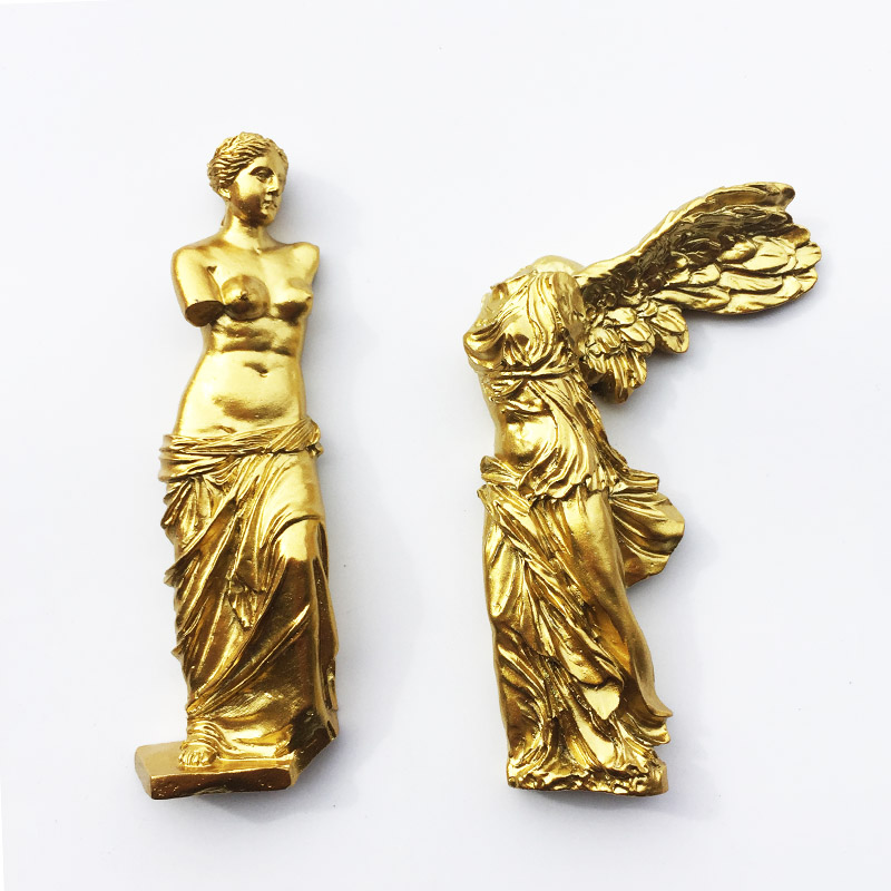 法国卢浮宫断臂维纳斯创意旅游纪念装饰摆件工艺品磁铁冰箱贴礼物