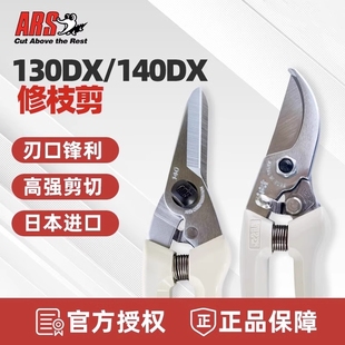 140DX修枝剪园艺盆景剪刀果树整枝剪 日本进口ARS花枝剪130DX