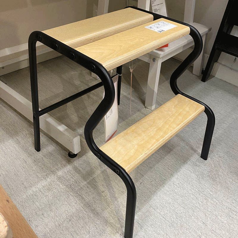 【ikea/宜家国内代购】 格鲁邦  换鞋凳 小凳子 踏脚凳