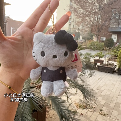 预售1月再贩三丽鸥日本正版50周年nakajima炭黑kitty挂件包包挂饰