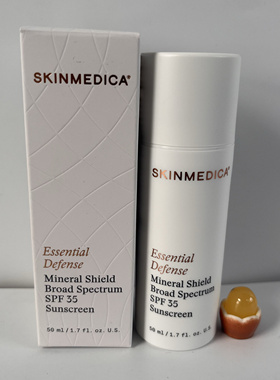 海淘现货新包装美版SkinMedica斯美凯丝缇珂物理防晒霜50mlSPF35