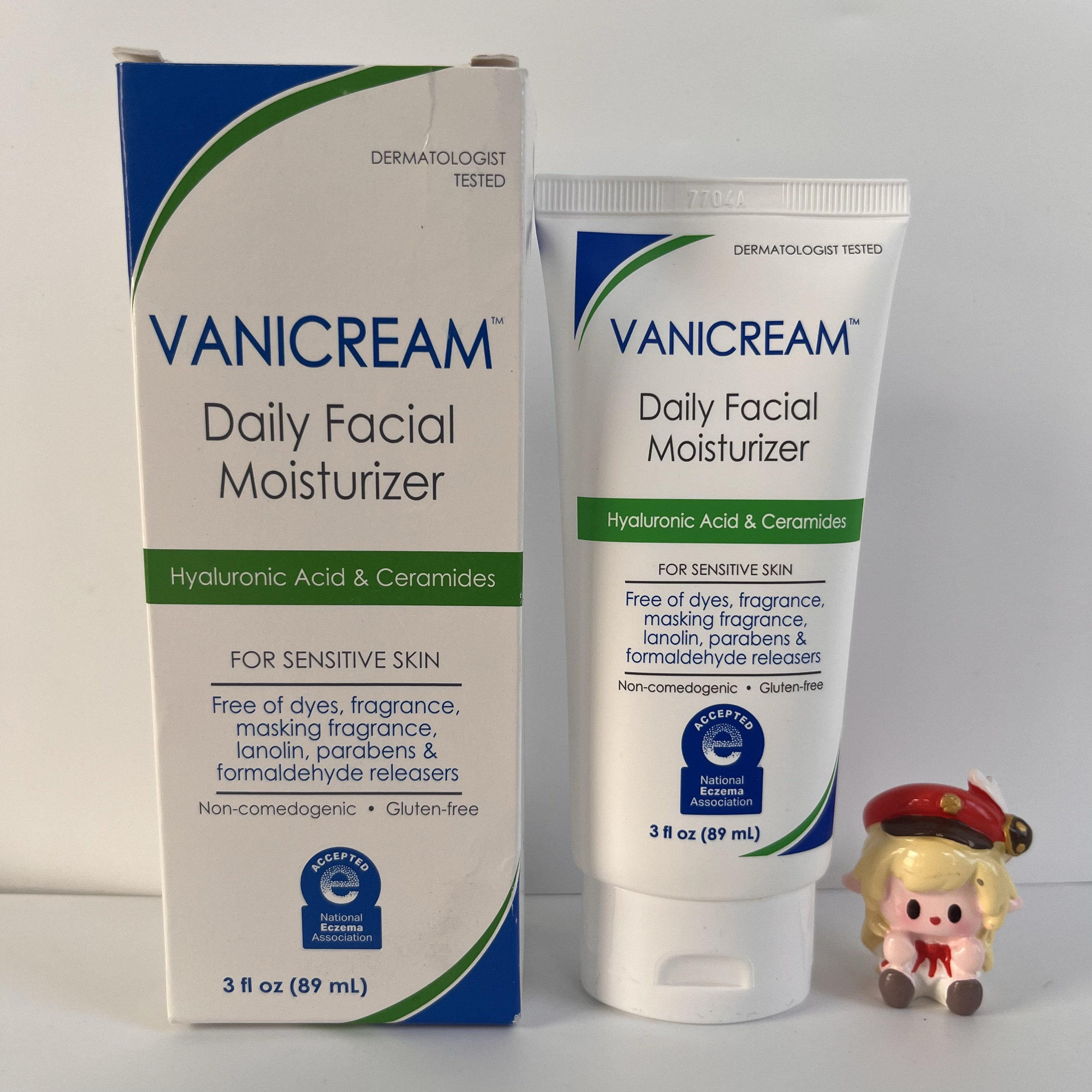 海淘现货美版vanicream薇霓肌本保湿霜润肤乳液屏障修护无香低敏