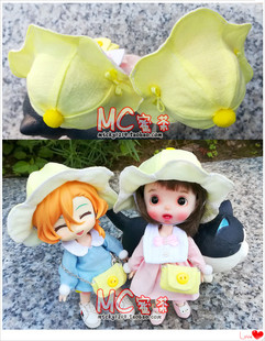 bjd娃娃8分12分OB11粘土娃美结猪DDF男装连衣裙娃衣包 幼稚园套装