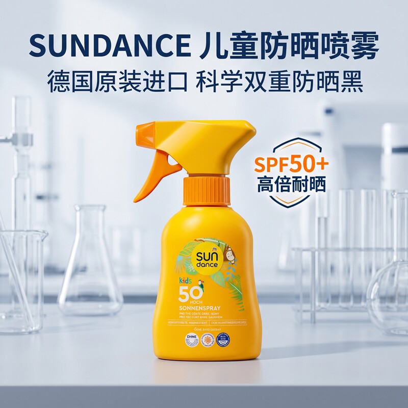 德国太阳舞物理防晒水质易涂抹