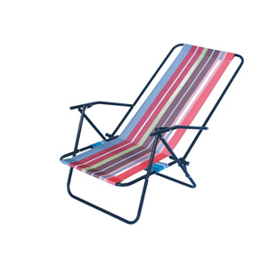 条纹可折叠携带方便600D牛津布沙滩椅办公室午睡椅