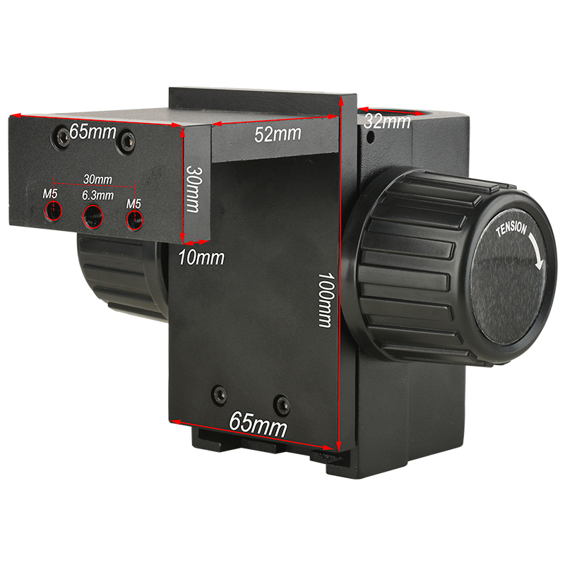 KOPPACE 立体显微镜聚焦支架 显微镜相机安装支架M5螺丝孔