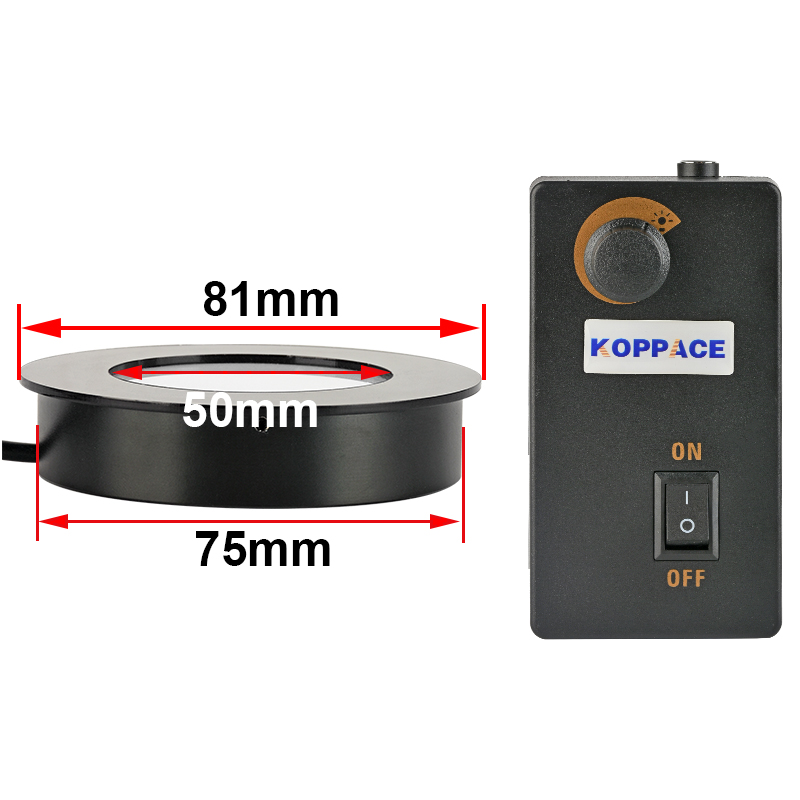 直径75mm接口显微镜光源