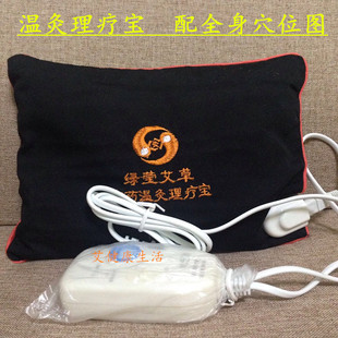 绿莹艾草温敷全身艾灸宝电加热温灸热敷袋温敷理疗艾草盐袋艾灸包