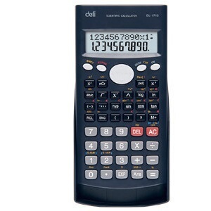 正品得力1710函数计算器/科学考试计算器 办公/学生计算机