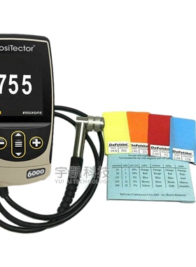 美国原装DeFelsko PosiTector6000FNRS3两用直角探头涂层测厚仪