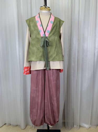 第十三届小荷风采顽童闹学堂演出服国学服三字经开笔礼舞蹈演出服