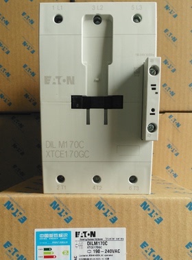 MOELLER伊顿穆勒DILM170C(RAC240) 190-240V交流接触器 现货正品