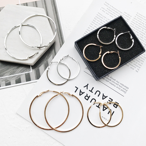 简约百搭圆圈耳坠