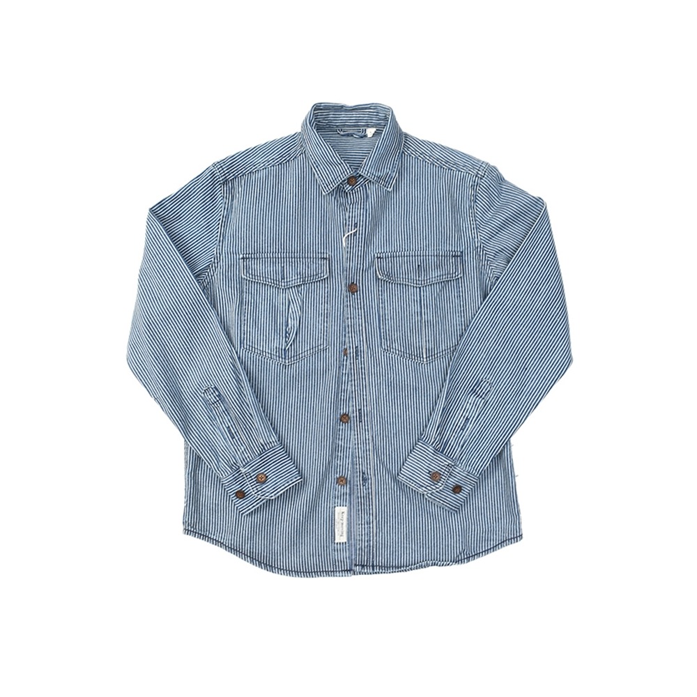 春秋季新款硬汉风重磅水洗上衣