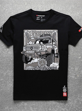 【越野江湖】原创设计OVERLAND越野江湖原创设计圆领T恤大G