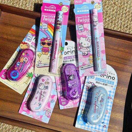日本黑皮kitty限定文具周边