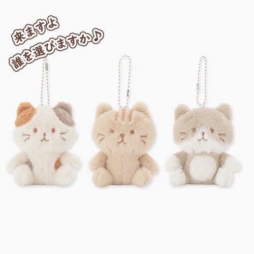 日本HAPiNS三花猫包包书包挂