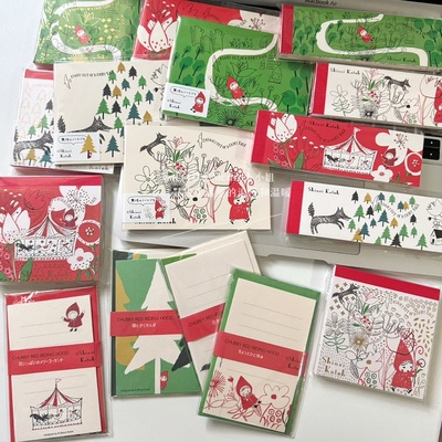 ShinziKatoh小红帽童话故事信纸