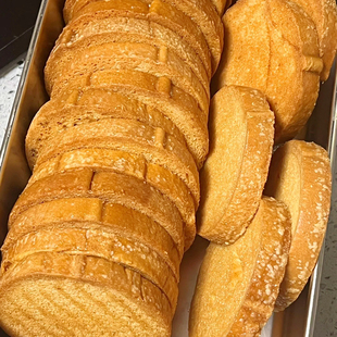 香脆! 柴米食记多口味黄油牛奶巧克力脆吐司面包干早餐零食饼干