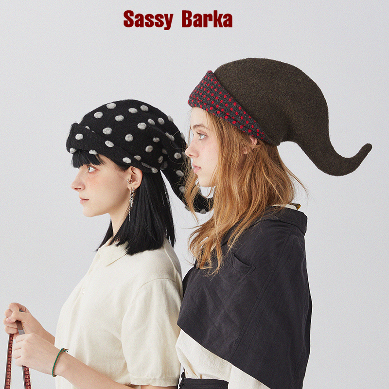 奇异瞌睡精灵春秋无檐帽子