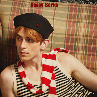 渔夫帽子SassyBarka无檐黑白春夏