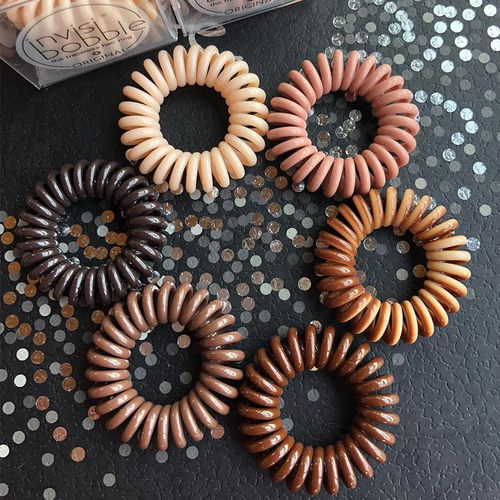 德国invisibobble发圈高白色透明