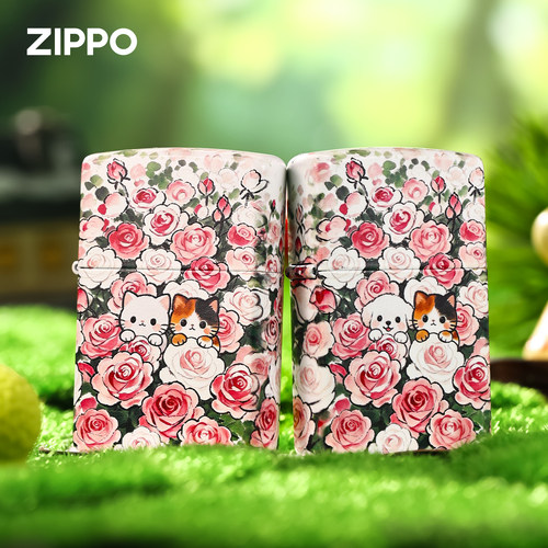 ZIPPO之宝煤油防风打火机猫狗