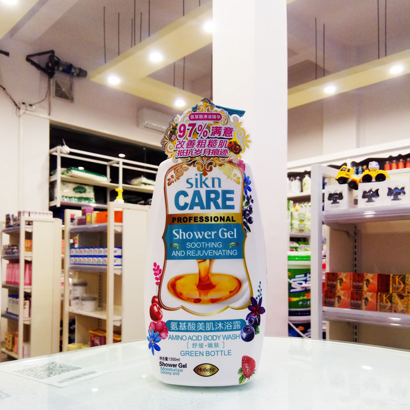 梦芭菲沐浴露1300ml氨基酸美肌舒缓嫩肤小麦蛋白滋润皮肤改善干燥