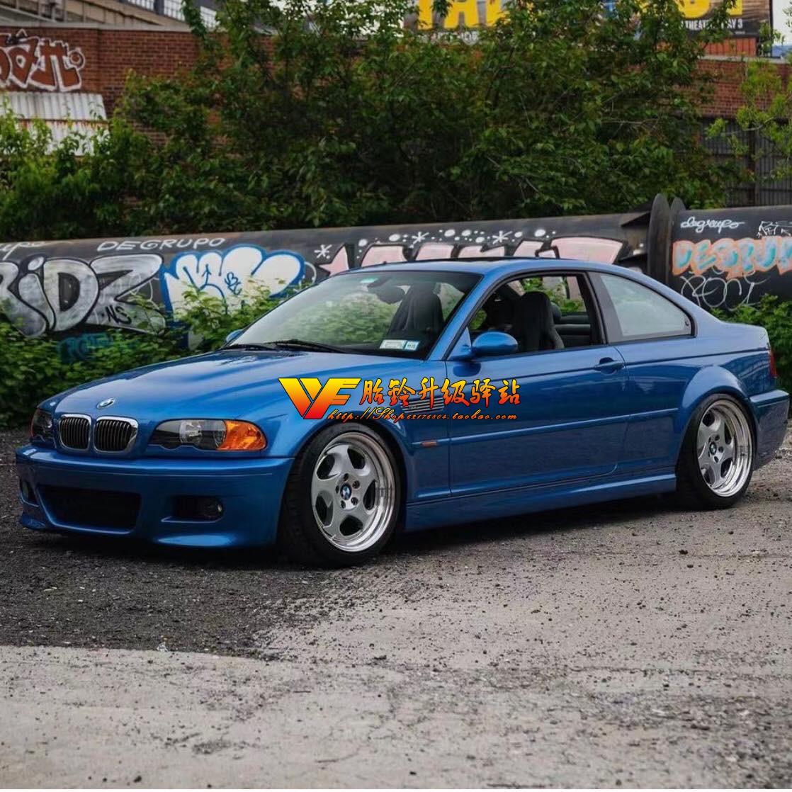 适用E34改装17寸M5轮毂E38/E39复古Z4/E81宝马E30/E36前后Z3/E46