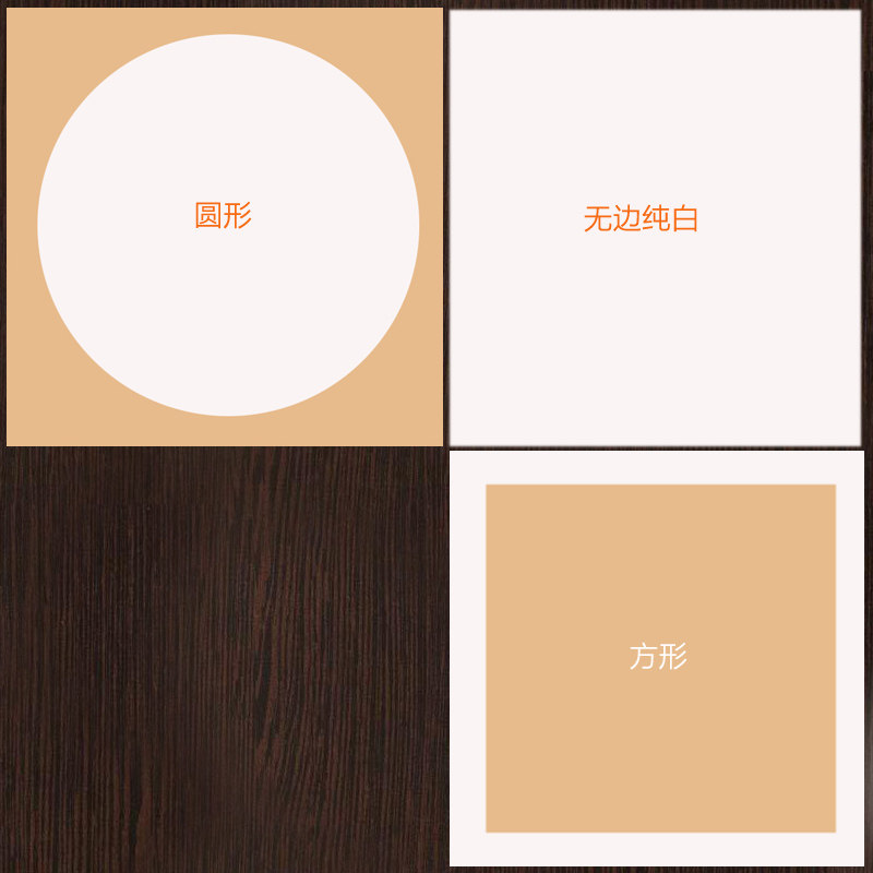 宣纸大尺寸68cm宣纸卡纸四尺斗方国画卡纸圆形镜片生宣麻纸方形