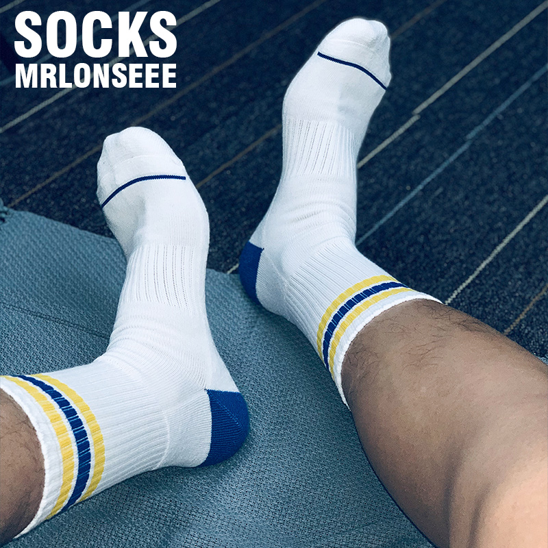 浪兮加厚毛巾底运动袜