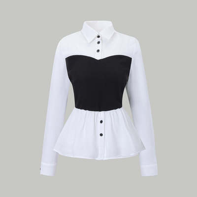2025年春季新款时尚百搭衬衫