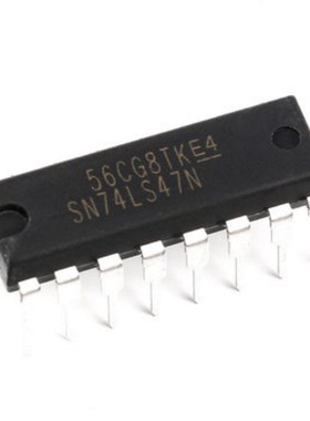 全新原装 SN74LS47N HD74LS47P DIP-16直插 显示器驱动器芯片IC