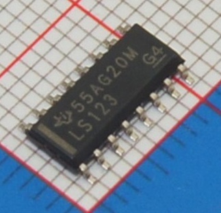 全新进口原装 74LS123 SN74LS123NSR SOP16 5.2MM中体 多频振荡器