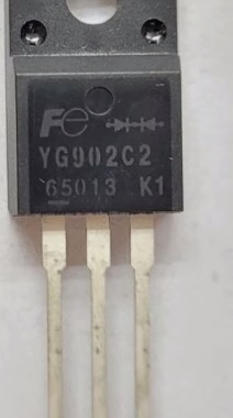 YG902C2 YG902C2R TO-220F 肖特基二极管 10A 200V 全新