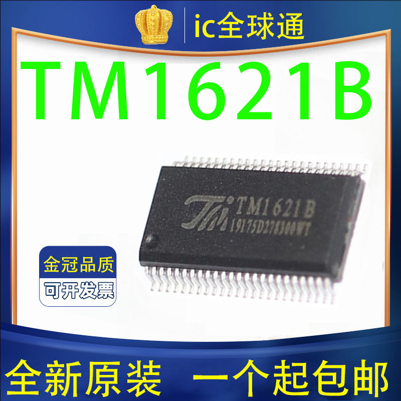 全新原装 TM1621 M1621 SSOP-48 RAM映射 32*4 LCD驱动器 现货