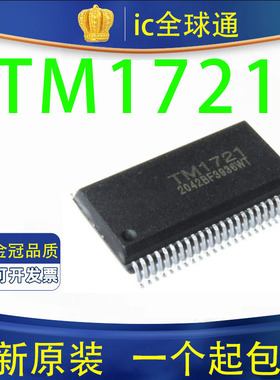 全新原装正品 TM1721 SSOP-48 天微 LCD数码管驱动芯片 贴片