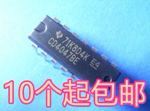 全新进口原装 HCF4047BE HCF4047BEY DIP-14直插 多频振荡器芯片