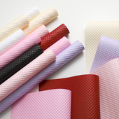 花喜爱 花店包装 纸立体压纹波点纸艺术牛皮纸花束包花纸手工diy材